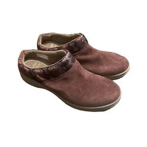 Dansko Brittany Slip On Professional Clogs Purple Raisin 42 11.5 12 Women’s Mule